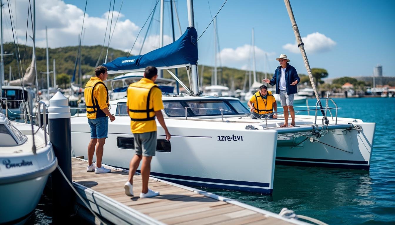 découvrez si la navigation est indispensable pour partir en croisière en catamaran et profitez pleinement de votre voyage en mer, même sans expérience préalable.