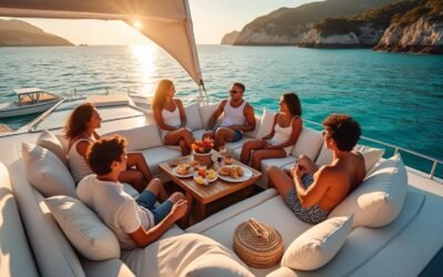 La vie à bord d’un catamaran : confort, intimité et esprit de partage