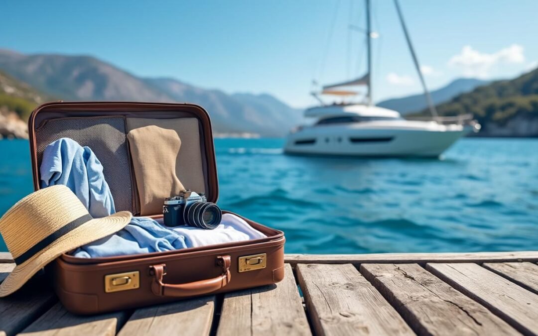 Que mettre dans sa valise pour une semaine en catamaran en Grèce ?