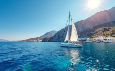 Naviguer à la voile en Crète : une activité en soi