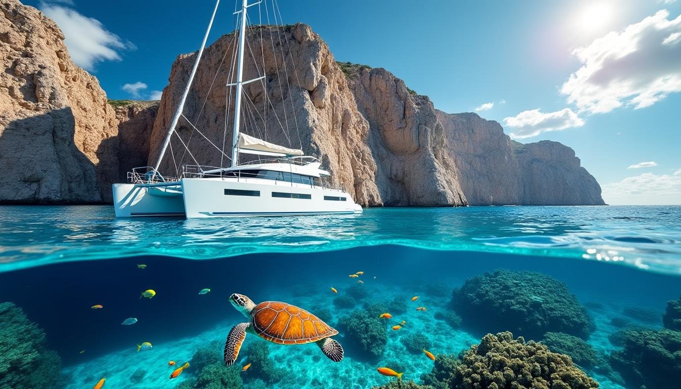 découvrez la faune marine exceptionnelle de crète en observant depuis un bateau : poissons colorés, dauphins et autres créatures marines fascinantes vous attendent.