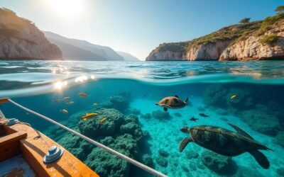 Observer la faune marine en Crète : ce que l’on voit depuis un bateau