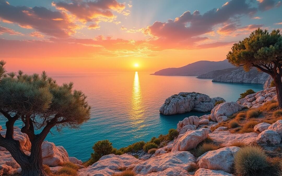 Regarder le soleil disparaître en mer : une autre façon de découvrir la Crète