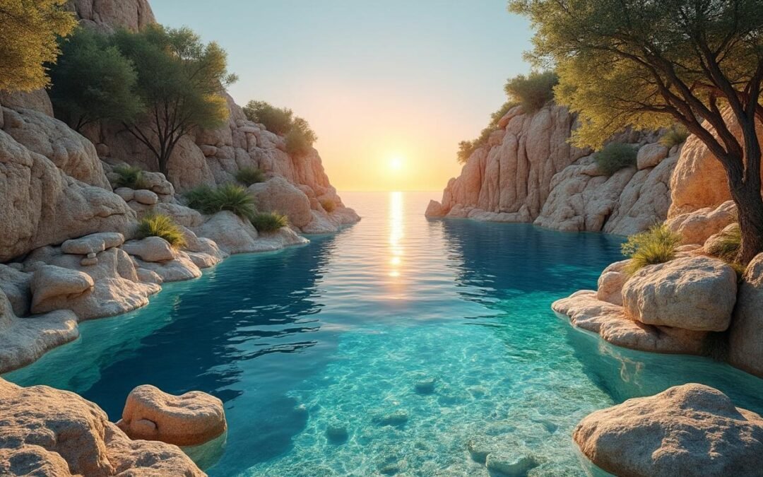 Se baigner dans le silence : une expérience rare en Crète