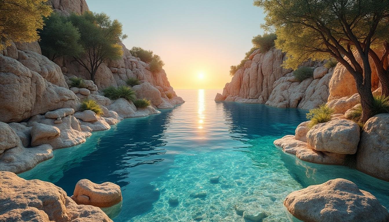 découvrez l'expérience unique de se baigner en toute sérénité dans les eaux paisibles de crète, loin du tumulte, pour un moment de pure tranquillité.